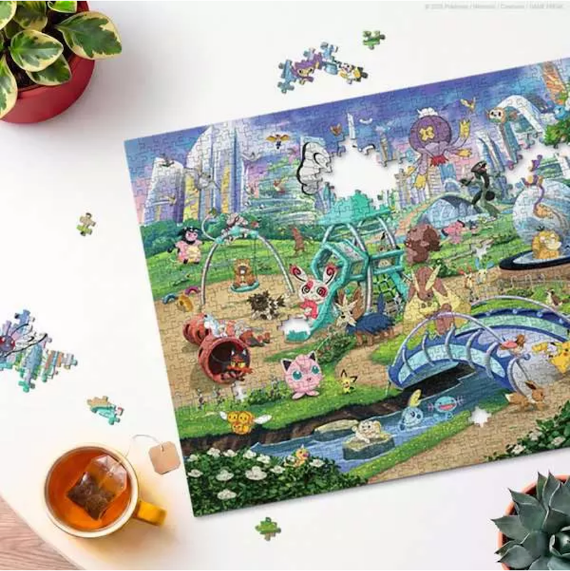 Eevee and Park 1000 Pc Puzzle