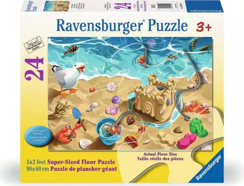Fun at the Beach 24 pc Giant Floor Puzzle