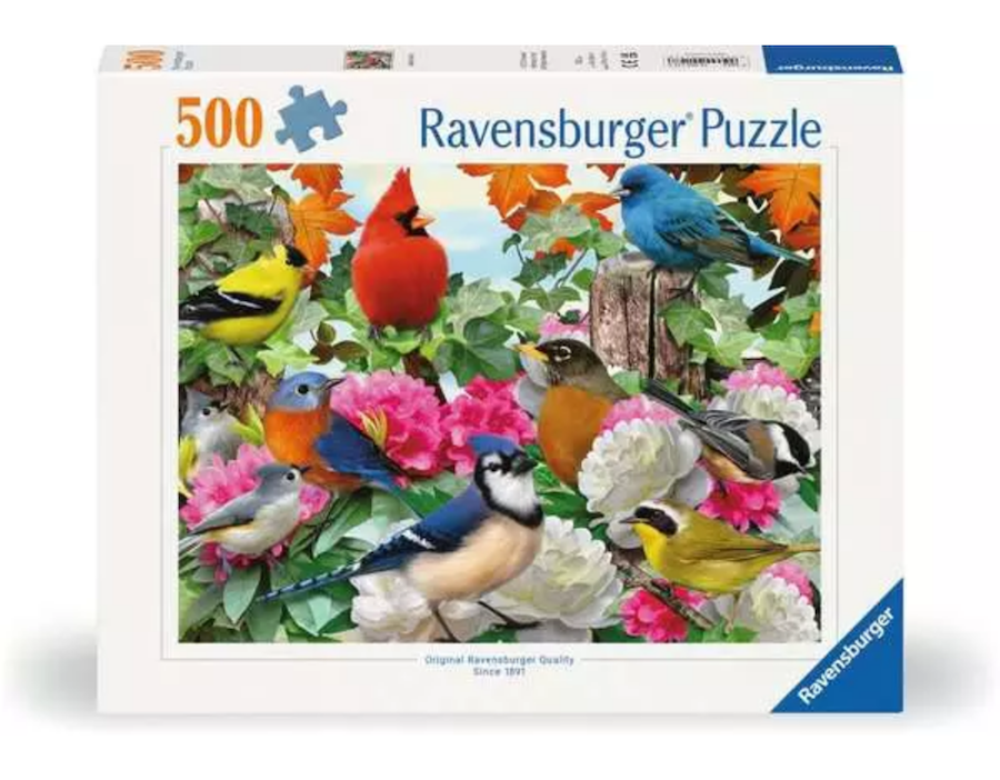 Garden Birds 500 Pc Puzzle