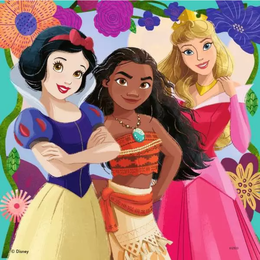 Disney Princess Girl Power! 3 x 49 Pc Puzzle