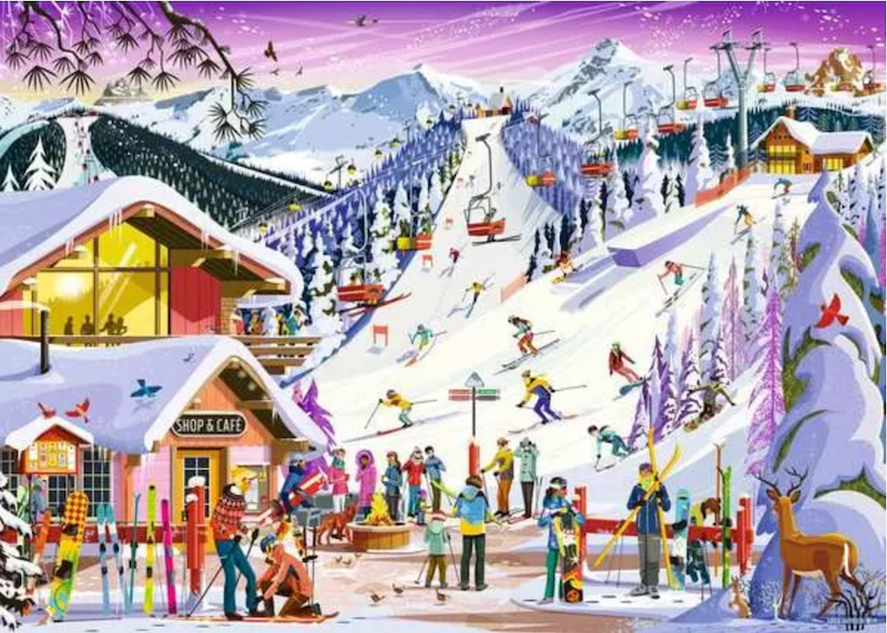 Slopeside Spirit 1000 pc Puzzle