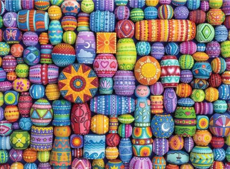 Elspeth McLean: Happy Beads 500 Pc Puzzle