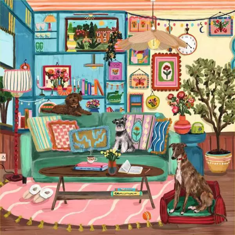 Happy Place, Cozy Place 750 Pc Puzzle