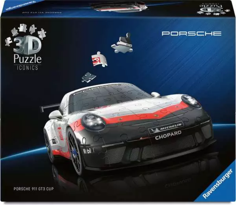 3D Puzzle Iconics: Porsche 911 GT3 Cup
