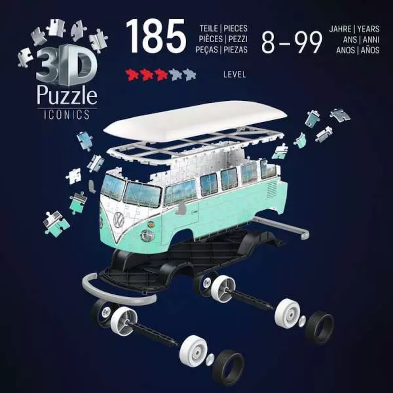 3D Puzzle Iconics: Volkswagen T1