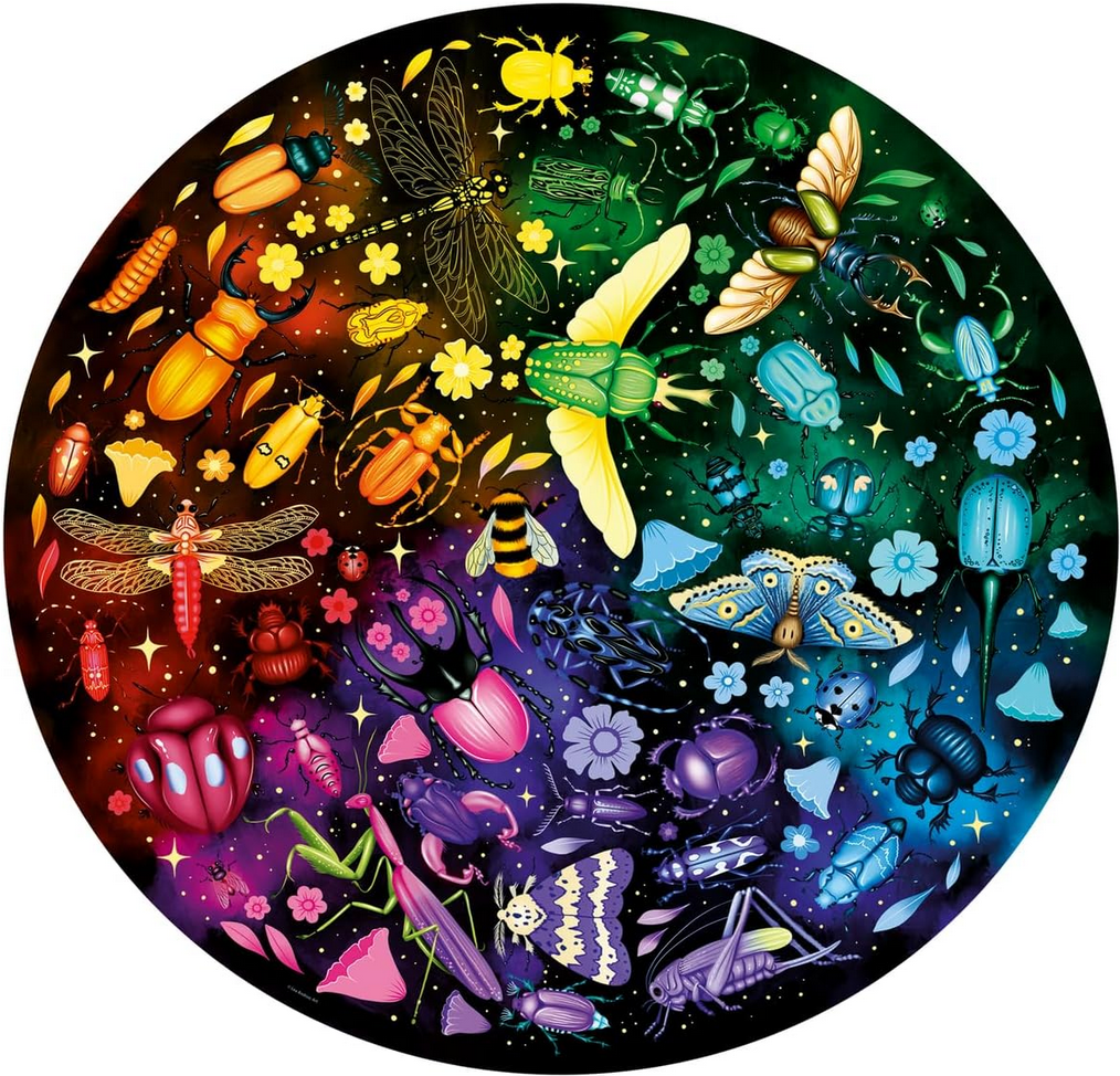 Insects 500 pc Round Puzzle