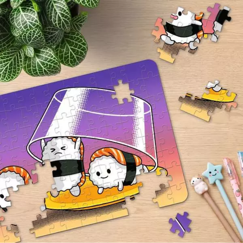 Kawaii Breakfast, Lunch & Dinner 3 x 100 Pc Puzzles