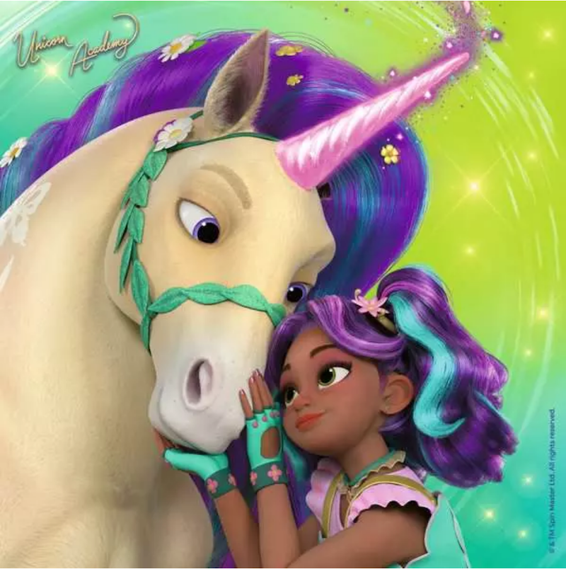 Unicorn Academy Magic & Frienship 3X49 Pc Puzzle