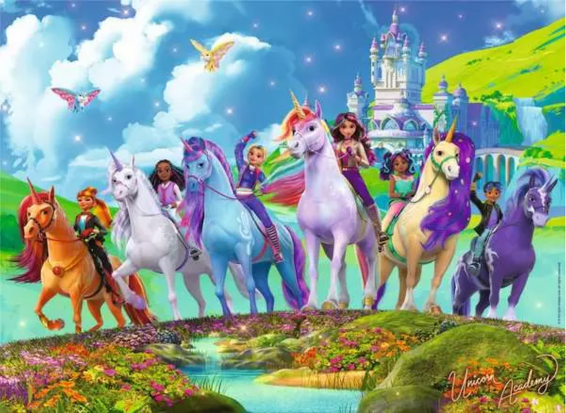 The Magic of Unicorn Academy 200 Pc Puzzle