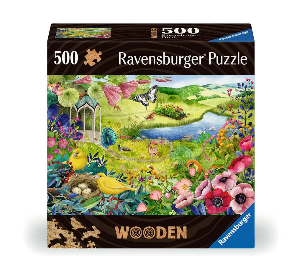 Nature Garden Wooden 500 pc Puzzle