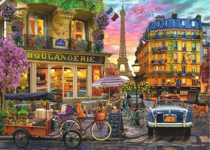 Paris at Dawn 1000 pc Puzzle
