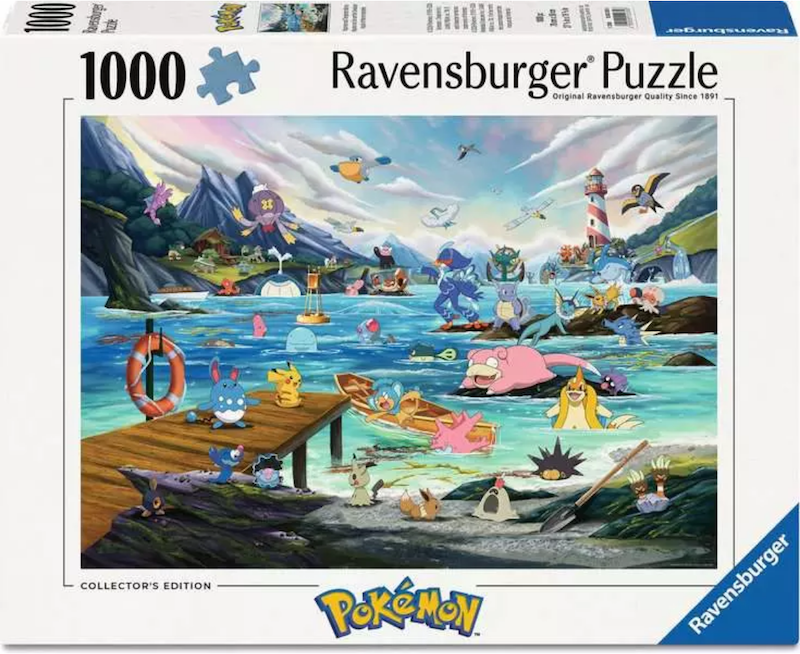 Vaporeon and Temperate Marine 1000 Pc Puzzle