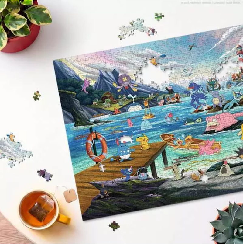 Vaporeon and Temperate Marine 1000 Pc Puzzle