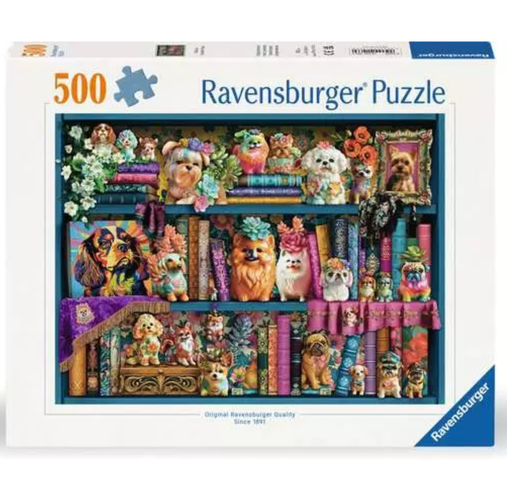 Precious Porcelain Pups 500 Pc Puzzle
