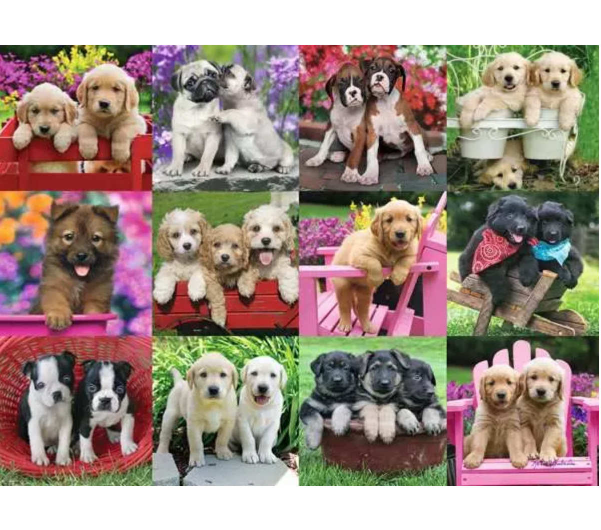 Puppy Pals 500 Pc Puzzle