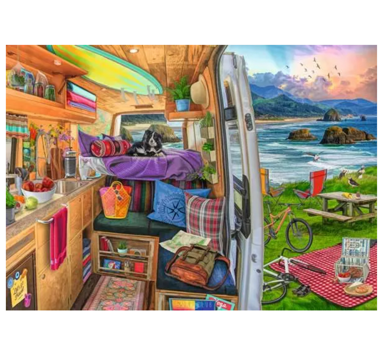 Rig Views 1000 Pc Puzzle