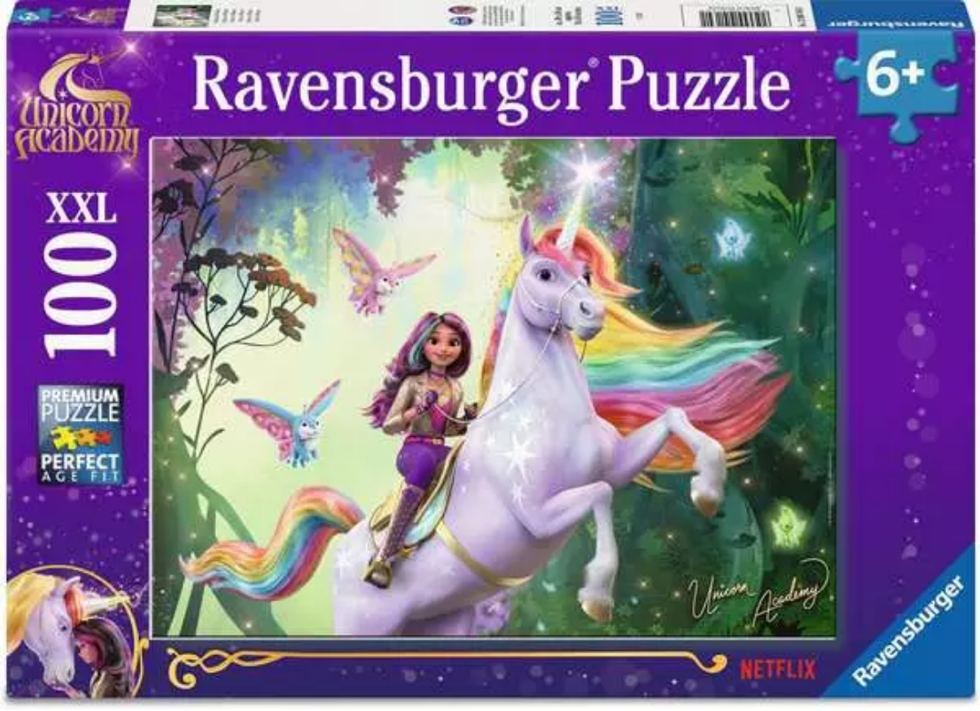 Unicorn Academy - Sophia and Wildstar 100 Pc Puzzle