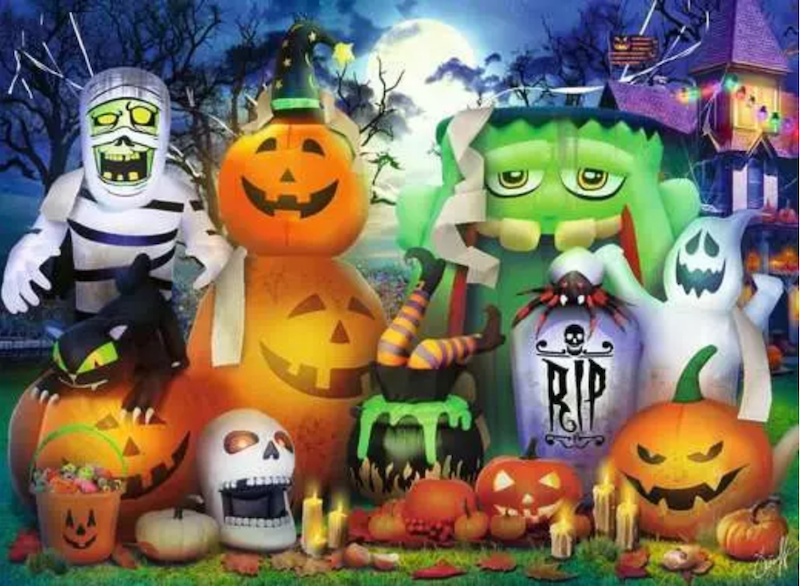 Spooky Fun 100 Pc Puzzle