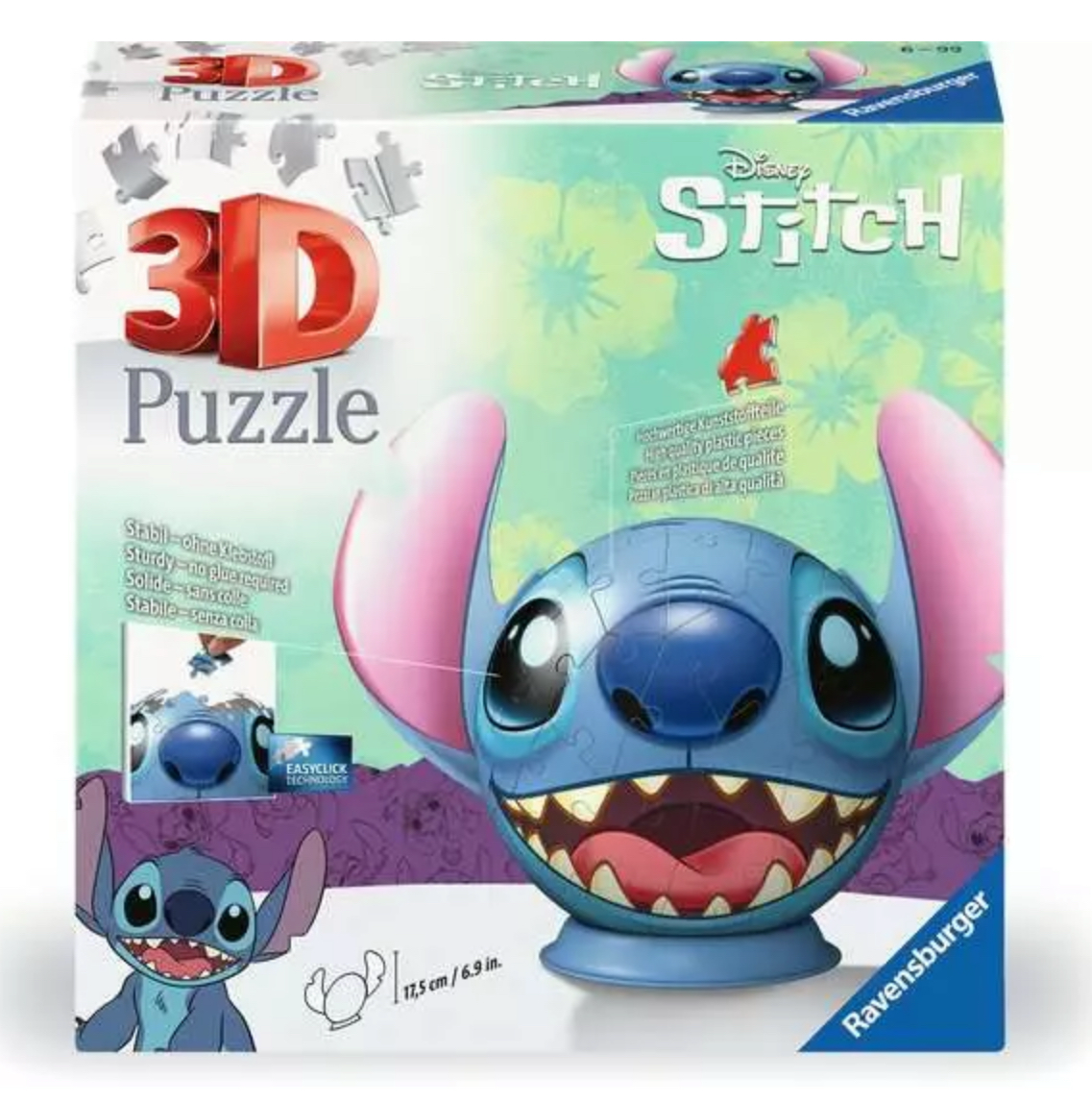Stitch 77 Pc 3D Puzzle — Busy Bee Toys