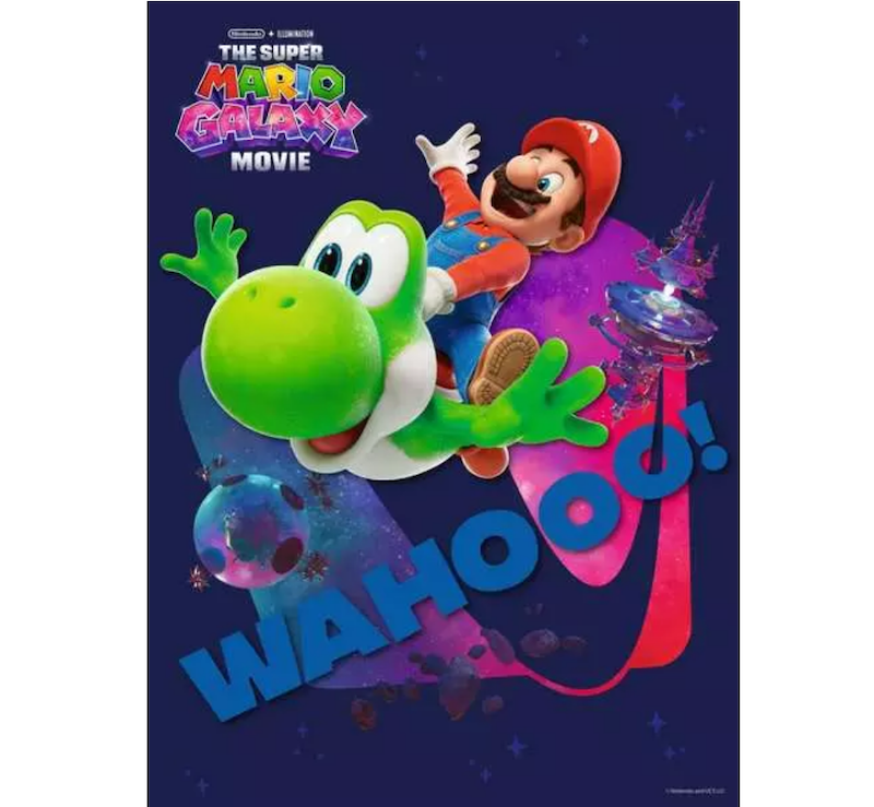 Super Mario Galaxy Movie - Super Mario Power! 150 Pc Puzzle