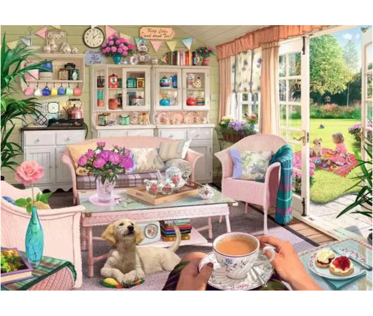 The Tea House 1000 Pc Puzzle