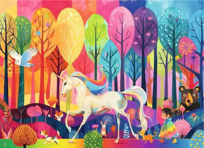 The Fantastic Forest 60 pc Puzzle