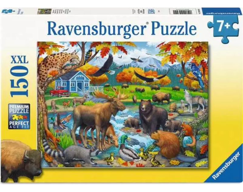 Wildlife Gathering 150 Pc Puzzle