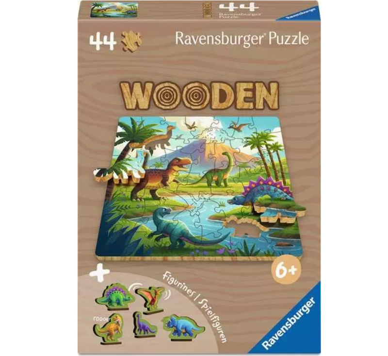 Dinosaurs 44 pc Wooden Puzzle