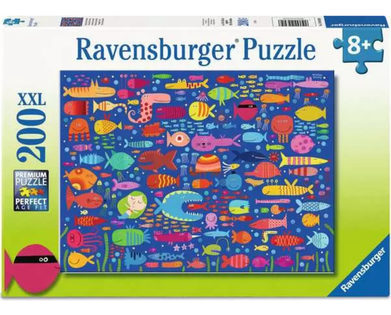 Funny Fish Friends 200 Pc Puzzle