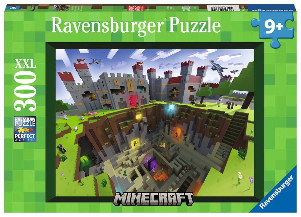Minecraft Cutaway 300 pc Puzzle