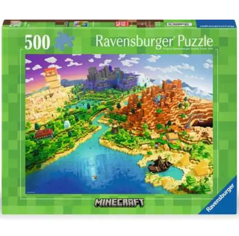 World of Minecraft 500 pc Puzzle
