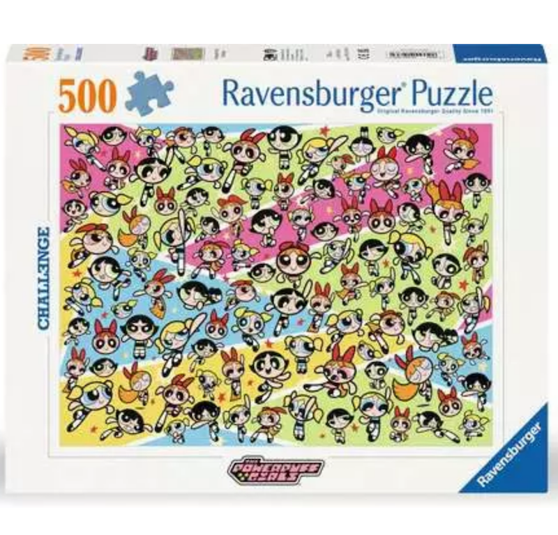 The Powerpuff Girls Challenge 500 pc Puzzle