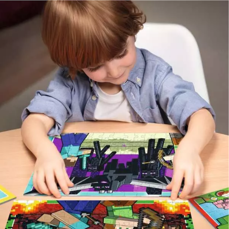 Minecraft Realms & Adventures 4 Puzzle Pack