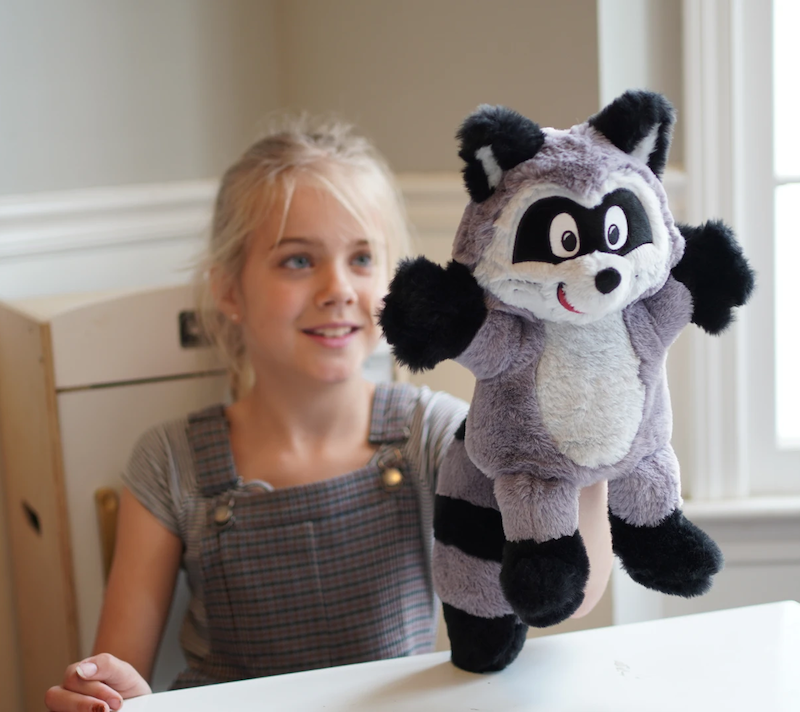 Ricky Raccoon Puppet