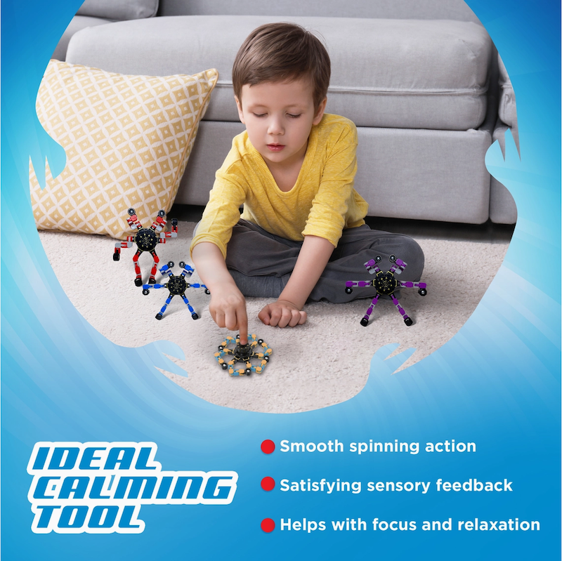 Robo Spinner - 4 Pack