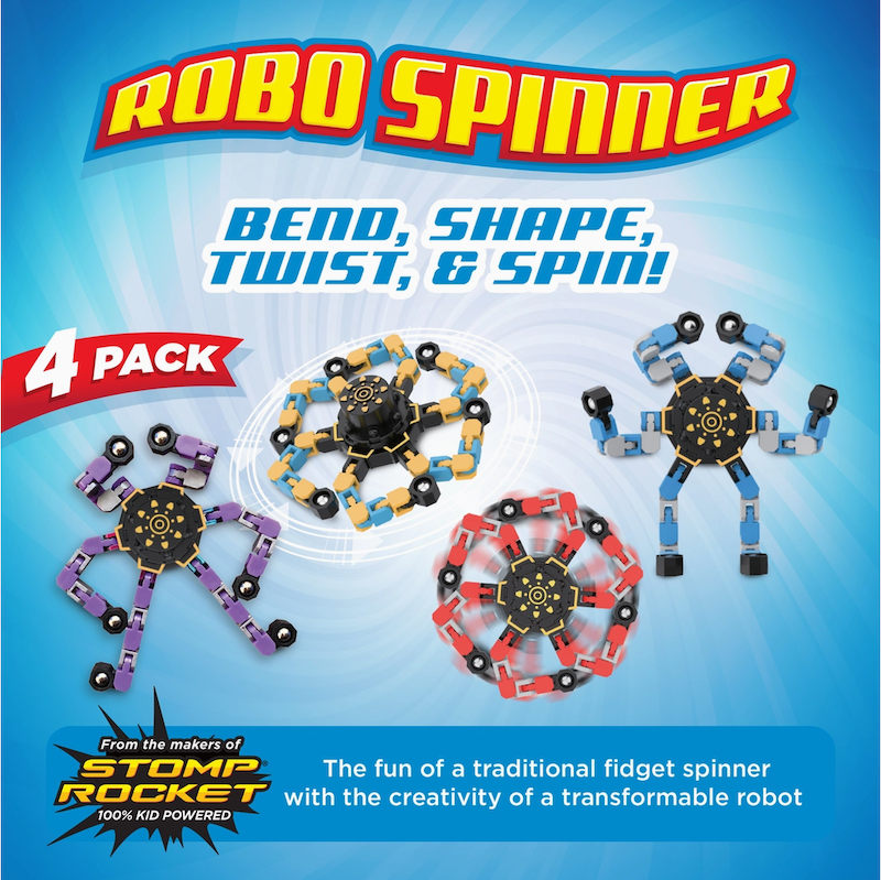 Robo Spinner - 4 Pack