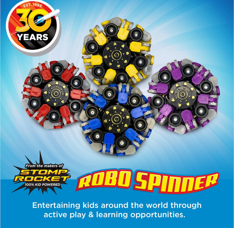 Robo Spinner - 4 Pack