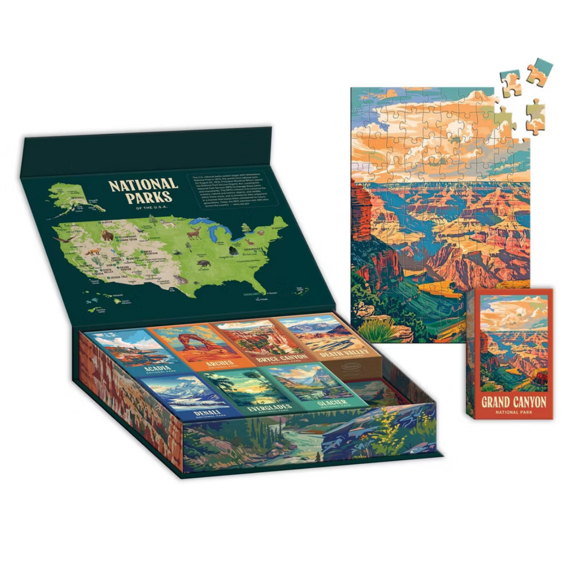 National Parks 16 Puzzle Box Set