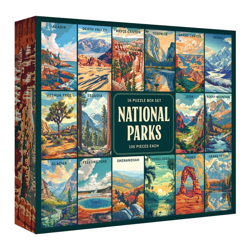 National Parks 16 Puzzle Box Set