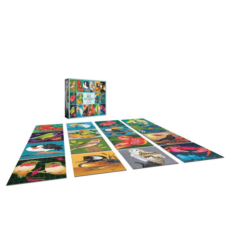 Birds, Butterflies & A Crab 16 Puzzle Box Set
