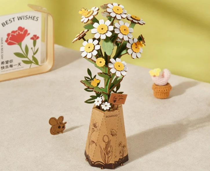 Chamomile Wooden Bloom Craft Kit