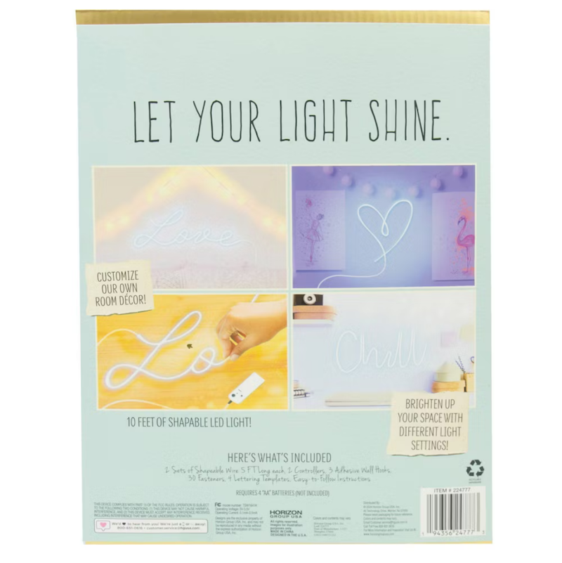 STMT DIY Neon Light Décor