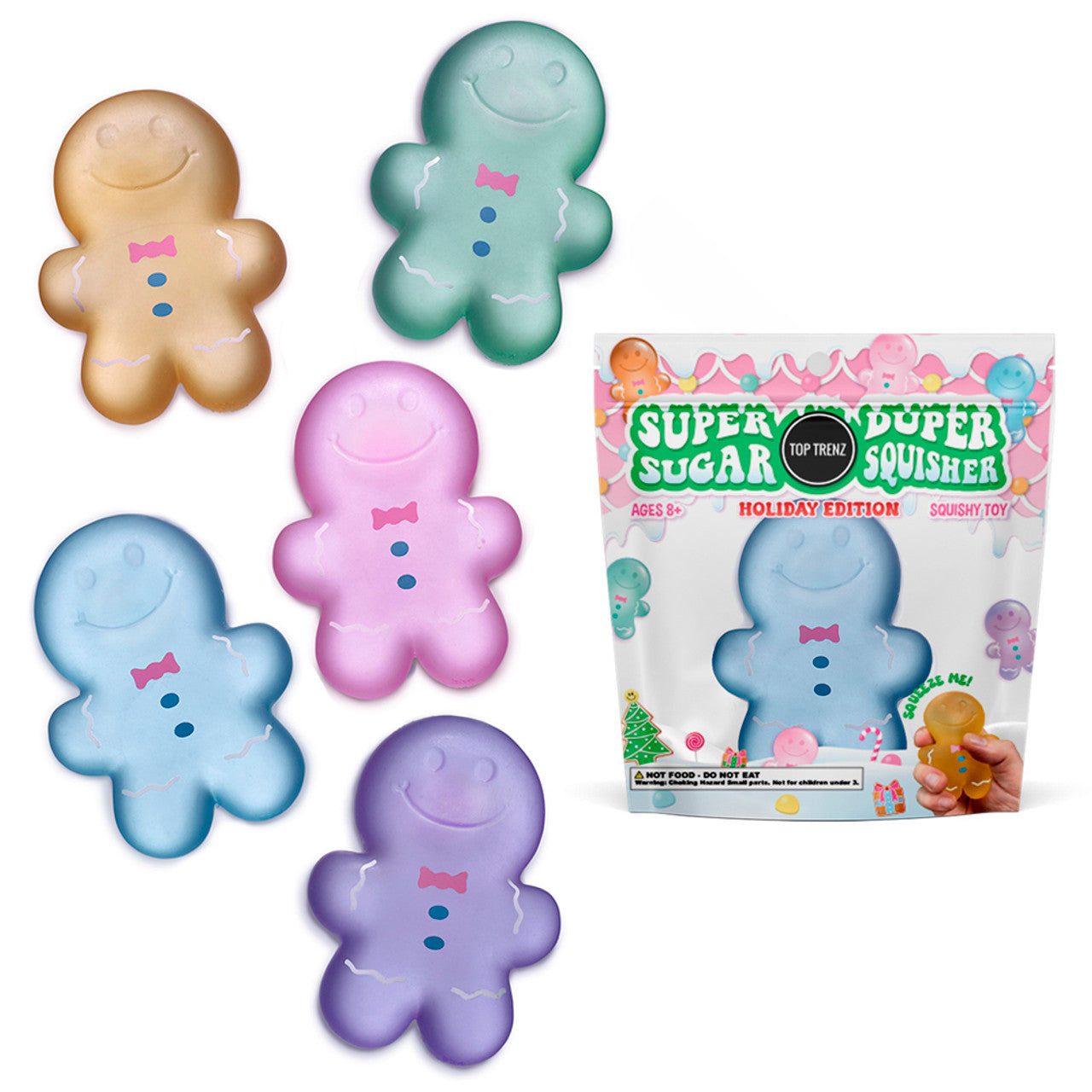 Gingerbread Man Super Duper Sugar Squisher