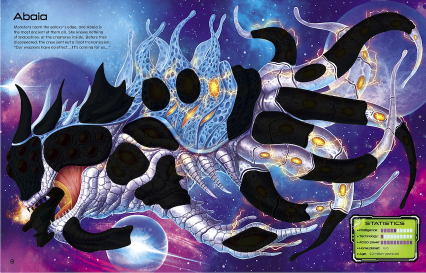 build your own monsters sticker book Build Your Own Aliens Sticker Book