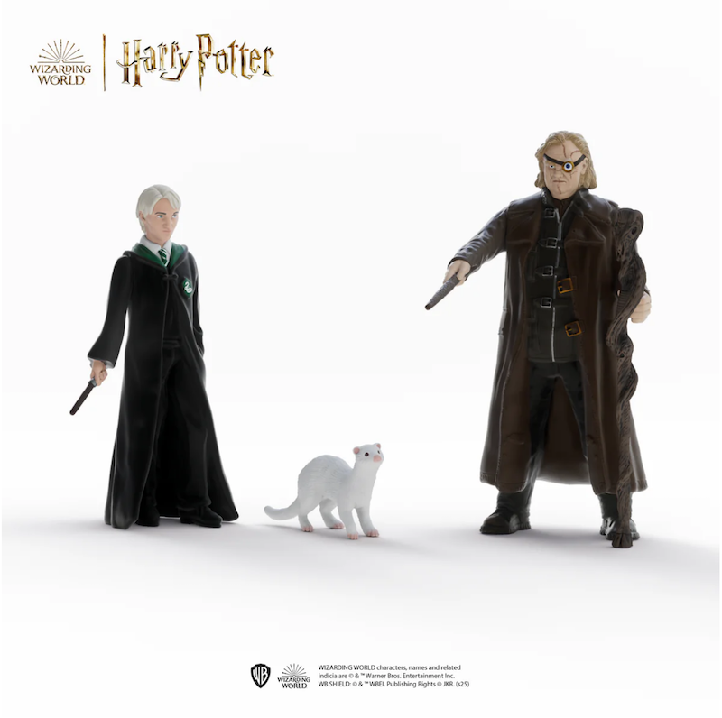 Mad-Eye Moody & Draco Malfoy with Ferret