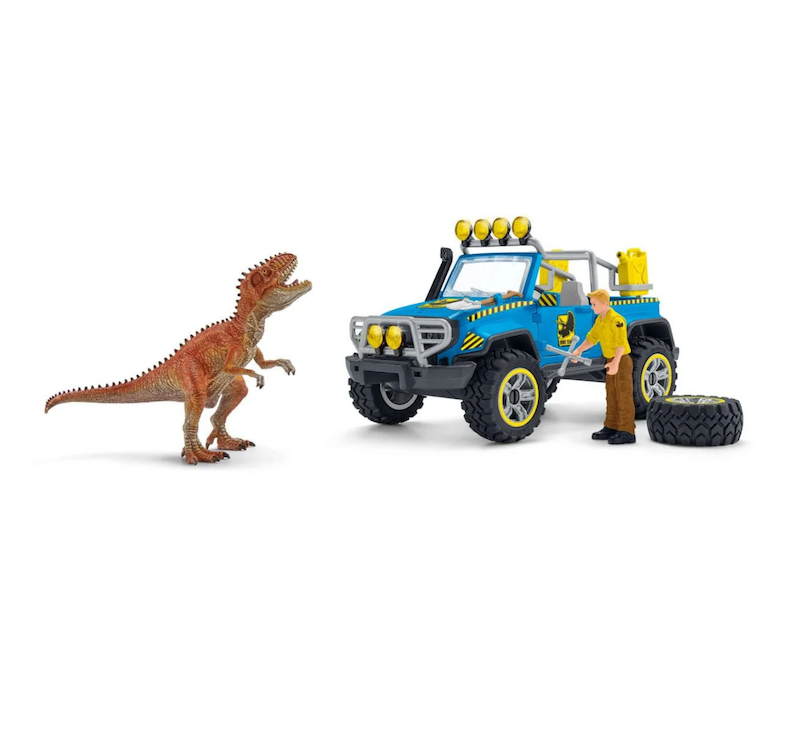 Off-Road Vehicle With Dino Outpost