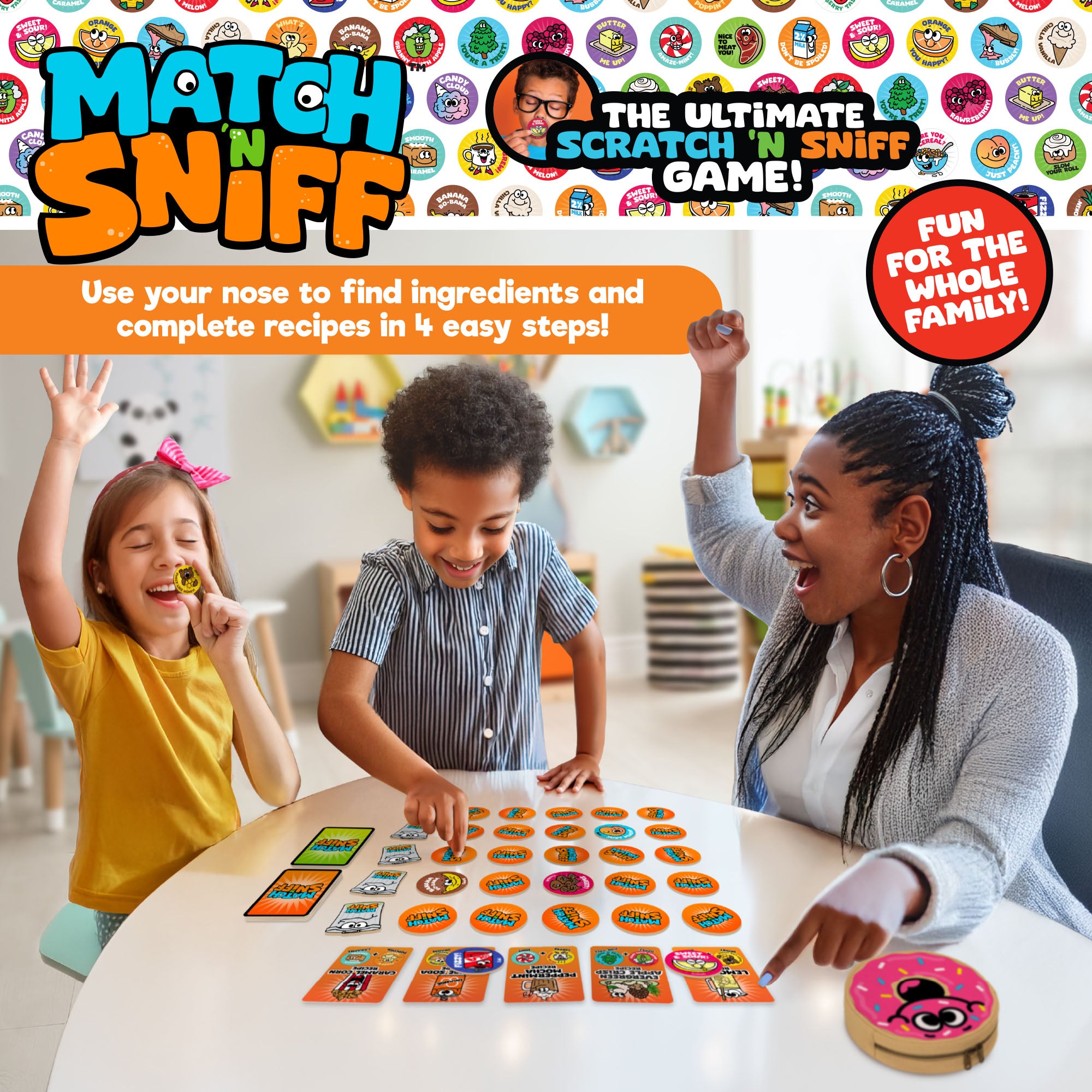 Sweet & Smelly Match 'N Sniff Game