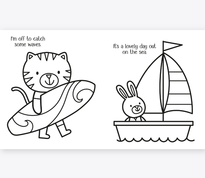 My Big Summer Coloring Book