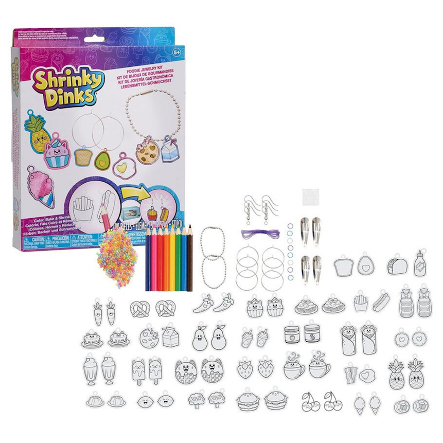 Shrinky Dinks Foodie Jewelry Kit