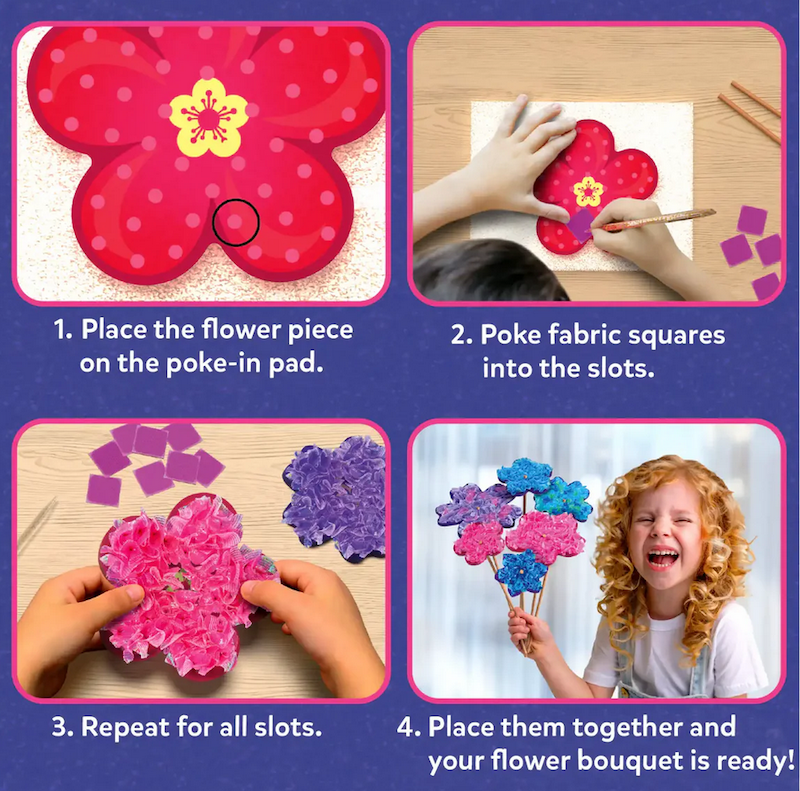 Poke In Art - Flower Bouquet
